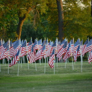 Operation Support Our Troops America - Healing Field of Honor - LaGrange, Illinois - Photo Taken: September 3, 2023